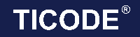 TICODE white logo
